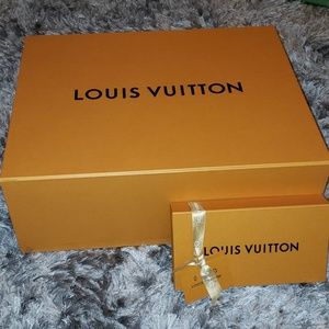 Louis Vuitton boxes and dust bags